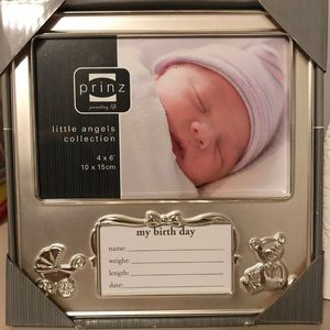 Bundle of baby picture frames